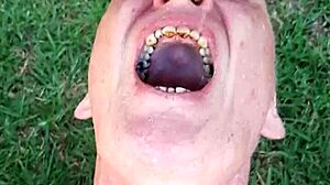 David Duk Pees In Duk's Mouth Outside, Gets Blowjob!