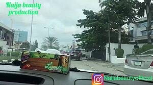 Naija beauty has window sex with yahoo boy in casual encounter