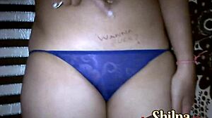 Hey Shilpa, why's your shaved pussy so wet tonight?