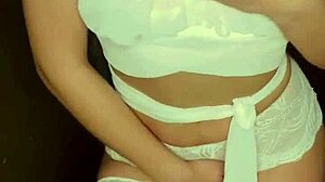 Recording a sneaky video for my teacher at my parents' house as a cute Latina teen