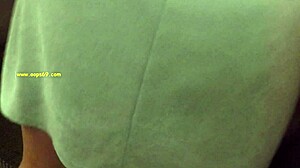 Brazilian MILF Seduces with Upskirt Flash on Train