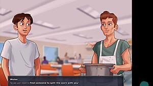 Summertime Saga 51: Cute Small Breasts In College Roleplay