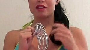 I will bind you in bondage and dominate with toys in this femdom session