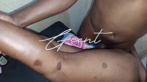 Gcent and vero share a passionate amateur shower encounter, exploring wet big pussy and tight cock action