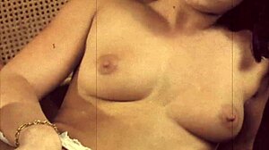 Vintage british mother in law engages in taboo acts with not son.