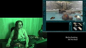 Naked deception island play through part 5! What a nude bbw brunette with piercing and tattoo reveals in fetish game