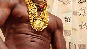 Big black hairy dick worship by Hallelujah Johnson monster cock