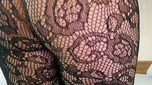 Com uses huge ass in delicious see-through transparent stockings everything escapes