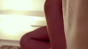 Sexy Emmy enjoys bisexual fun with her girlfriend