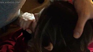 want to see a quick blowjob from a teen brunette?