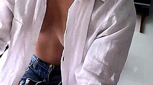 Super hot wife sucks huge dick with throatpie?