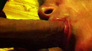 Slutty redhead gf sucks cock hard 😈