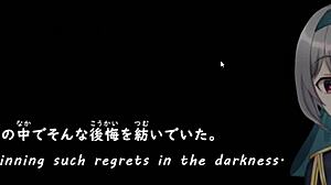 Bold crossdressing hentai with machine translated subtitles