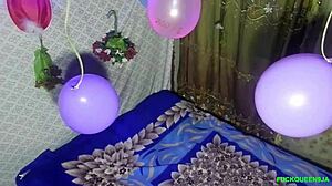 Merry Christmas Homemade Fuck with Teen Creampie