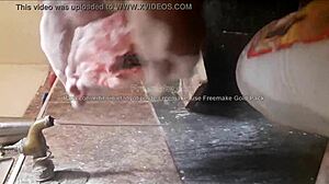 i love washing alondra's panties in this fetish femdom session.