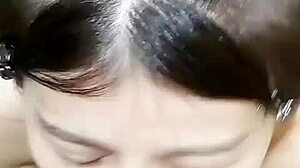 Emotional s's toilet m's paradise with seductive expressions and devoted licking