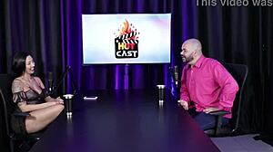 paulo avelar in sheer red lingerie dominating the scene 😏