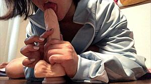 I imagine a girl drooling while cumming during sex and masturbate