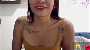 ts angelique monroe shows off her sexy ass in private call 😘