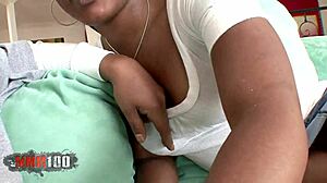 Black teen pounded by Shorty Mac's massive cock hard