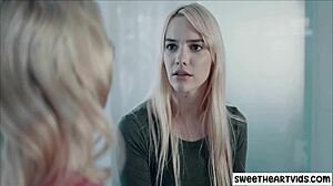 Young Assistant Kissed By Boss