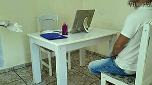 Fat Brazilian Patient Gets Erection Help from Sexy Doctor