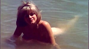 mondo topless vintage clip with cute petite milf in lingerie