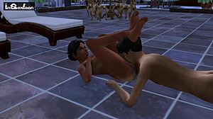 Hey, stepson skips school to fuck cheating stepmom while dad's at work 😏