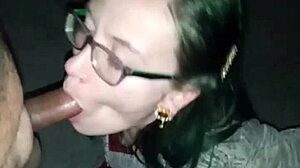 Silky Deepthroats Neighbor's Cock!