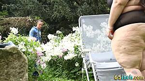 want to see big bbw face sitting and getting pussy eaten outdoors?