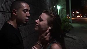 18+ अन्या ओल्सेन बंधी हुई और पब्लिक में रफ डॉगीस्टाइल चुदाई