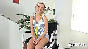 Lovesome Teen 18+ Gives Oral Pleasure In Pov And Gets Soft Vulva Plowed