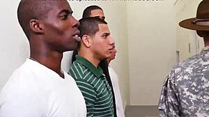 First Time Gay Anal with Drill Sergeant