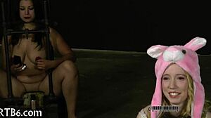 Intense Fucking Machine Delivers Relentless Sadomasochism Pleasure With Powerful Thrusts And Bound Restraints