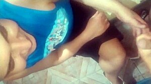 The virgin boy explores his first experiences