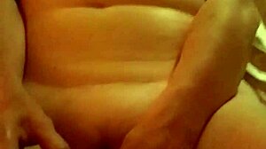 Husband buries rabbit toy for brownie's orgasm