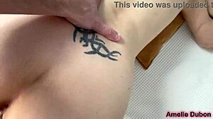 Fucked Beauty And Cum On Her Ass - Amelie Dubon