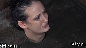 In this beauty thraldom porn, she is captivated by the intense bondage scene