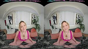 Vrallure Blonde Big Tits POV Toy Masturbation No Waiting