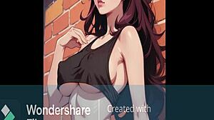 in this worship princess video, she gives jerk off instructions while you admire her tits