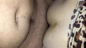 small brazilian slut bent over for monster cock anal