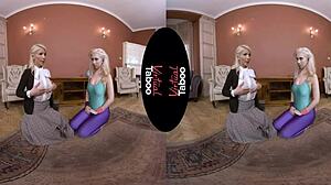 Virtual Taboo: She Masturbates with Big Tits and Ass in POV