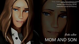 step mom and son share erotic audios in sexy roleplay fantasy