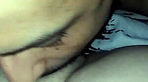 Detailed scene of eating juicy pussy with licking and sucking