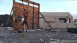 Army Boy Shows Off His Dick In Cam