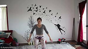 I learn yoga poses in lesson 339