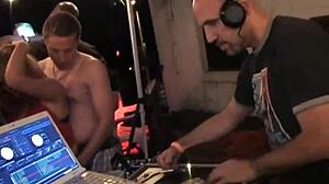 busty coed slut pounded hard in doggystyle