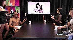 Safada delivers an exciting blowjob to Negro Top Delicia and Alice Vasconcelos.