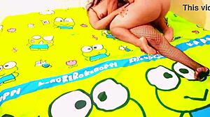 Indonesian Teen Squirts While Fucking Big Tits Mother-In-Law