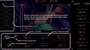 i'm playing sex room 2, watching the naughty cam girl masturbate with a huge dildo